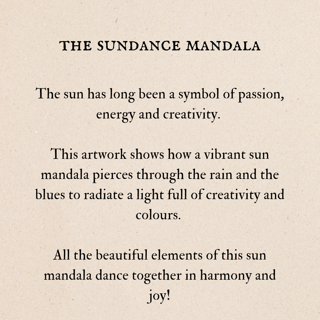 Sun Dance Mandala - Panoramic