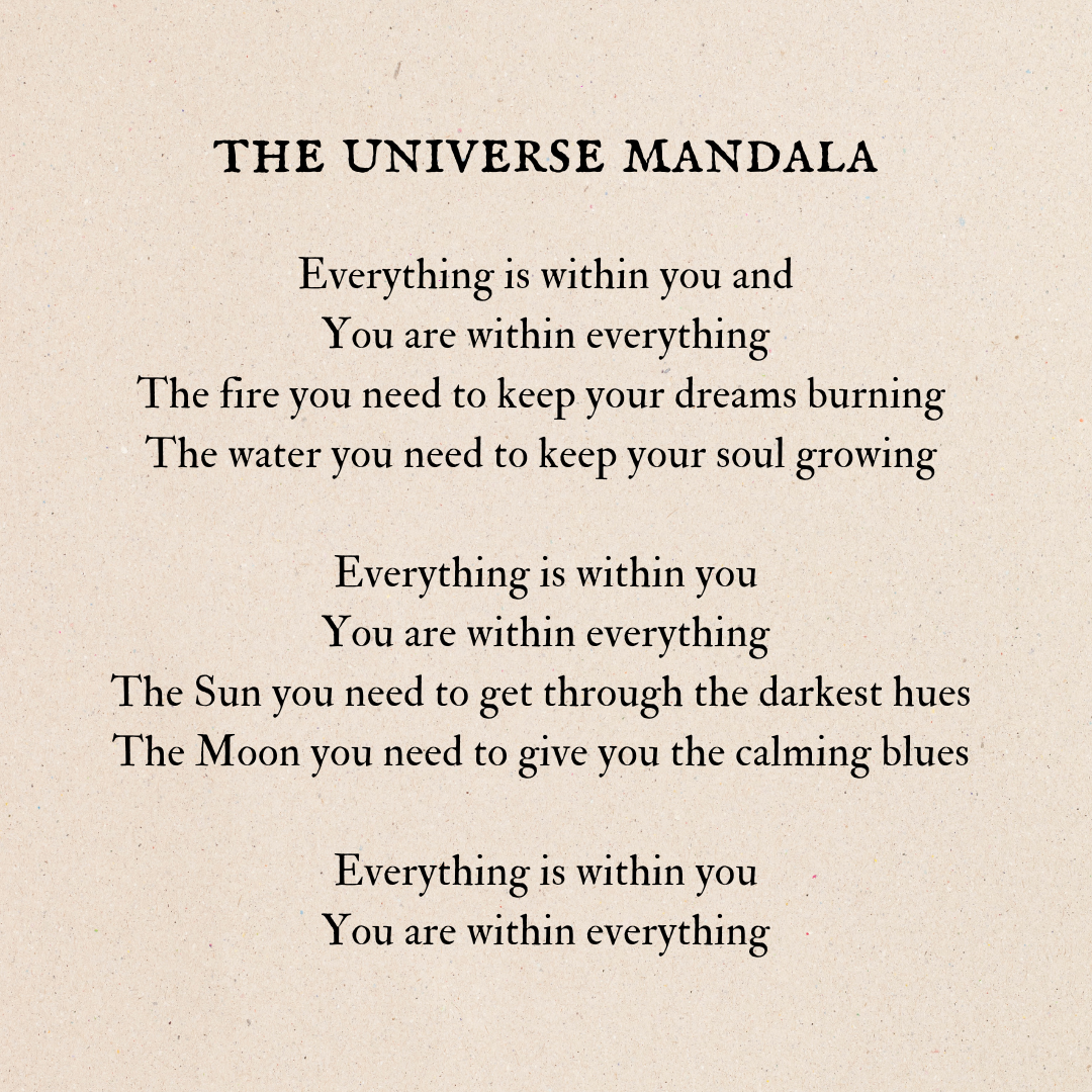 Ahaṁ Brahmāsmi ~ The Universe Mandala